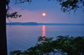 view from prizer onto lake barkley