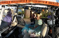 halloween golf cart