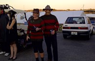 halloween costume contestants