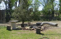 Camp fire ring