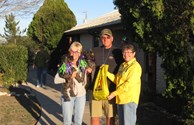 Mardi gras costume winners