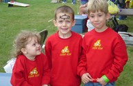 Happy campers enjoying our carnival