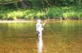 Fishing is GREAT in the River