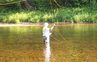 Fishing is GREAT in the River
