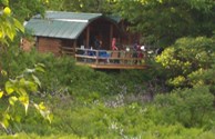 New Decks on our Bathroom Cabins