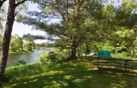 Tent Site with easy river access