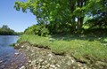 Sitting area on river