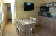 Deluxe cabin interior
