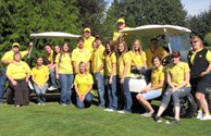 The smiling faces of the Lynden KOA Staff 2010