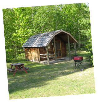 One room cabin