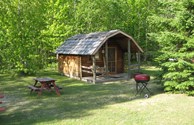 One room cabin