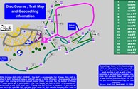 Disc Golf and Nature Map