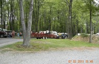 Squirt Gun Wagon Ride