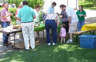 Friends Enjoy a Great Summer Meal