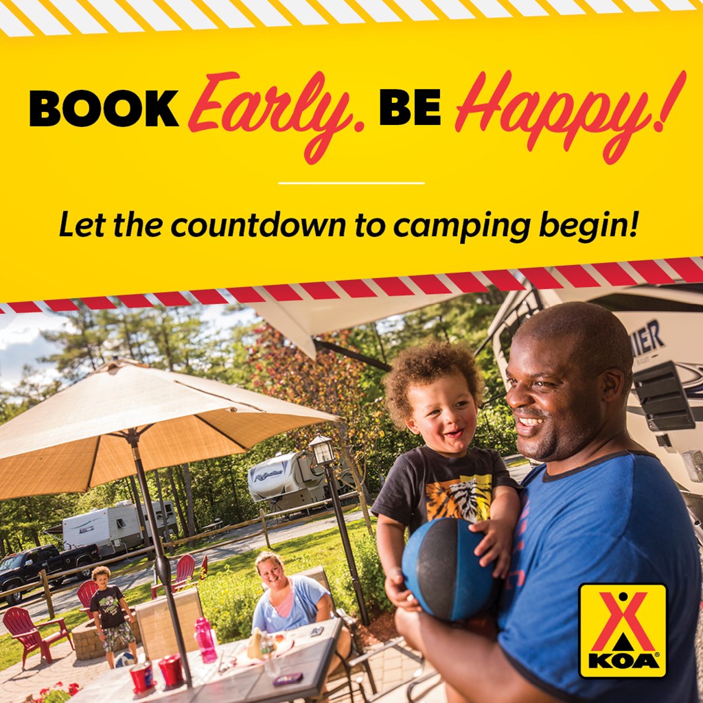 Book Early. Be Happy!