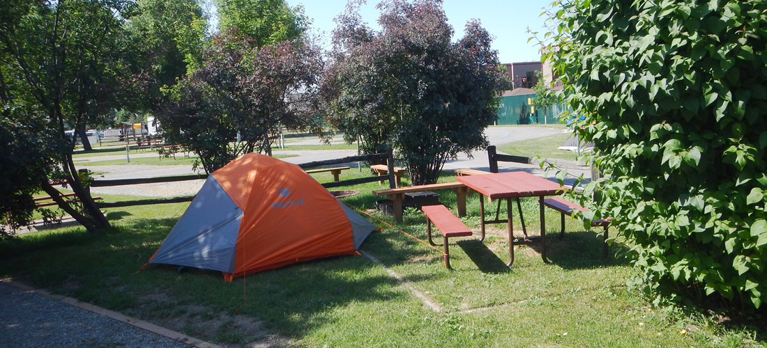 03) Tent Site, Water/Electric, Grass Site Pad