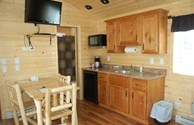 Deluxe Cabin Interior Main Room