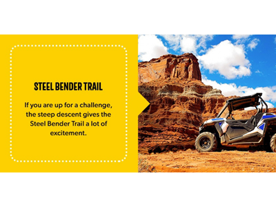 Steel Bender Trail in Moab, UT