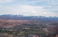 Moab from the top of the hill