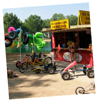 Have fun on an awesome rental at Big Kahuna's!