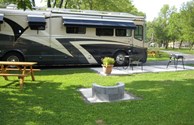 WES 50 Amp Pull Through Patio Site