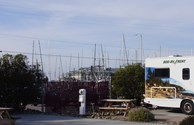 How close are we to the harbor?