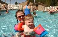 Take a dip in one of our sparkling pools