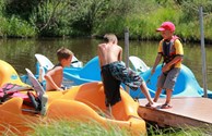 Paddle Boat rentals on site