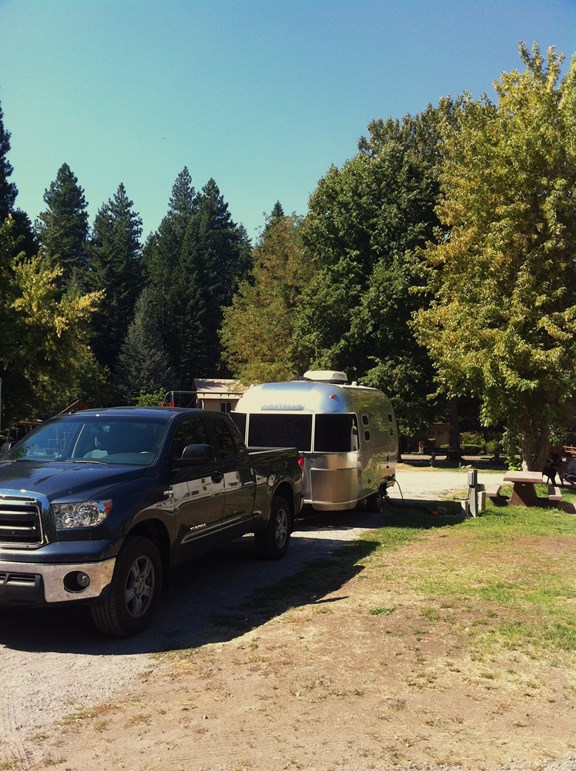 Our campground offers the ambiance of trees and nature.