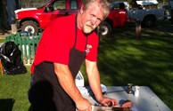 Keith on the BBQ