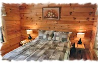 Log Lodge Bedroom