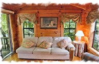 Log Lodge Living Room