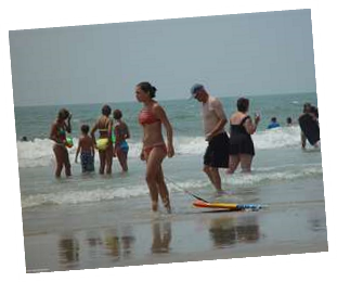 Stroll the beach!
