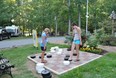 New Basketball Court and Giant Checkers! Photo