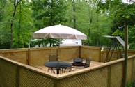 Deluxe patio RV site