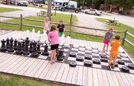 Enjoy our outdoor chess set