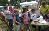 Ice Cream social on a hot day!