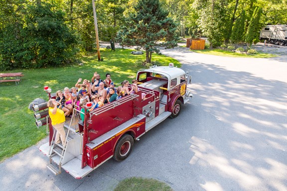 Fire Truck Rides and Hayrides