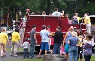 Take a Ride on the Antique Fire Truck
