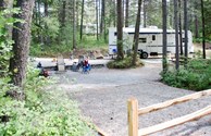 Large, wooded RV sites