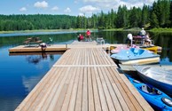 Take a ride on Little Diamond Lake