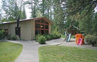 Playground at the family lodge