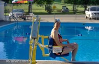 ADA Compliant Pool Chair lift