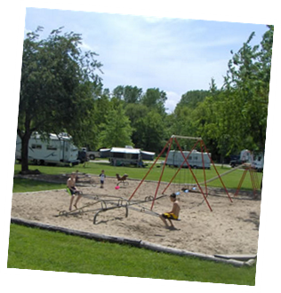 The Newton KOA Playground.