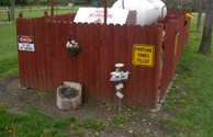 Newton KOA's Propane Fill Station