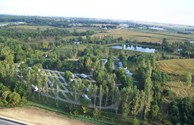 Campground Aerial shot