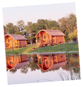 Camp Comfortably in our Camping Cabins!