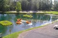 Paddle around our new Floating Island