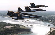 Blue Angels and Niagara Falls