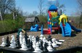 Our Playground with Giant Chess Set